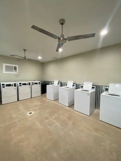 24-Hour On-Site Laundromat and Showers